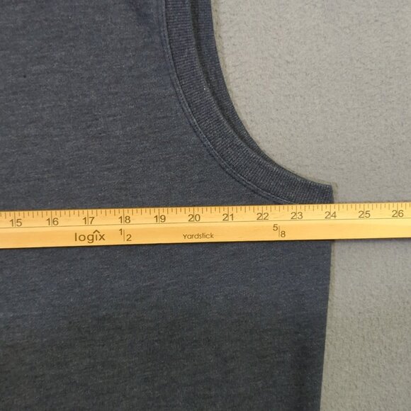 Duluth Trading Co Loophole Vest Men's L Blue 1/4 Zip Outdoor Preppy - Picture 4 of 9